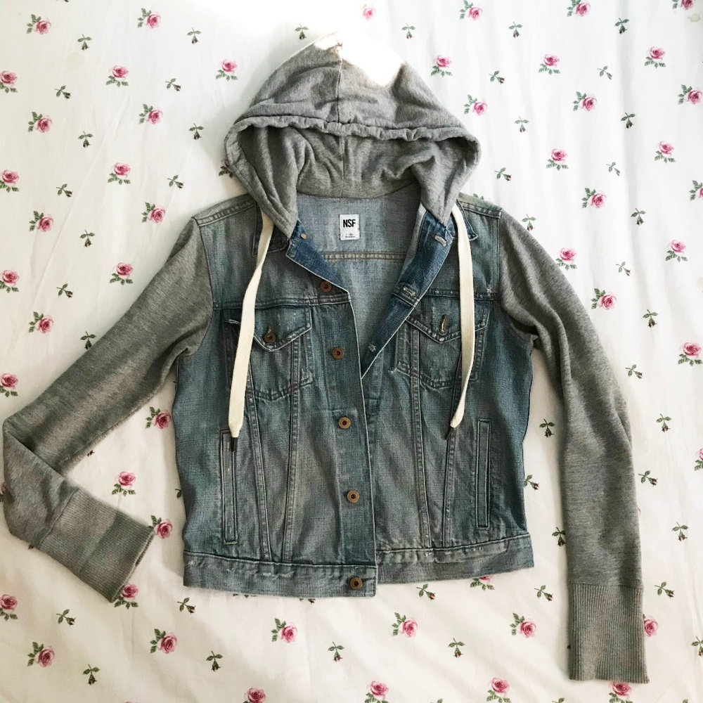 NSF Denim/Sweatshirt Jacket